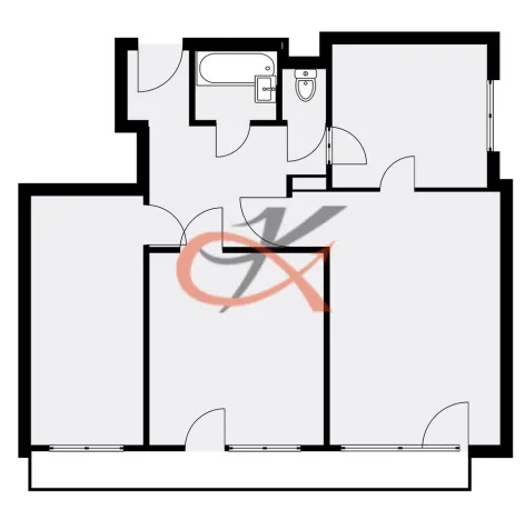 Prodej bytu 3+1, Rožnov pod Radhoštěm, 5. května, 65 m2
