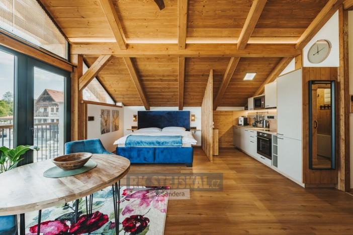 Pronájem bytu 1+kk, Frymburk, 46 m2