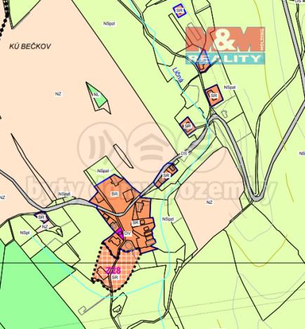 Prodej zahrady, Bernartice, 1680 m2