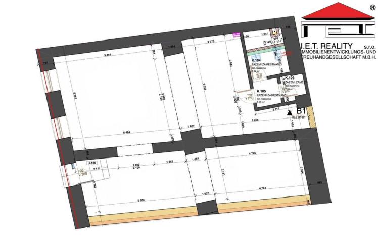 Prodej obchodního prostoru, Brno - Zábrdovice, Bratislavská, 87 m2