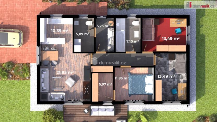 Prodej rodinného domu, Karlovy Vary, 104 m2