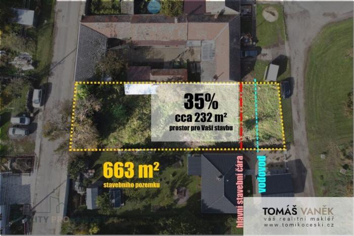 Prodej pozemku pro bydlení, Vrbovec, 663 m2