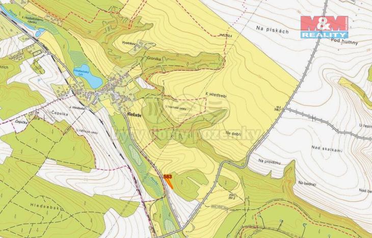 Prodej pole, Střemy - Jenichov, 7398 m2