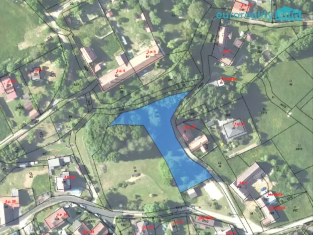 Prodej pozemku pro bydlení, Popovice, 1740 m2