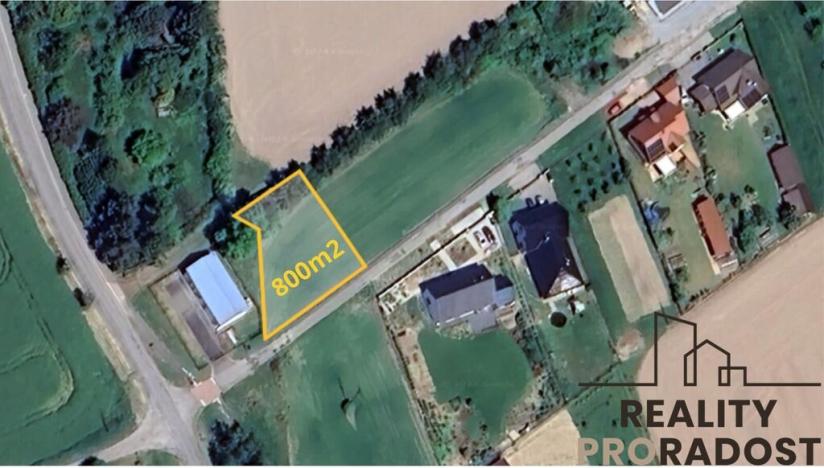 Prodej pozemku pro bydlení, Bohuňovice, 800 m2