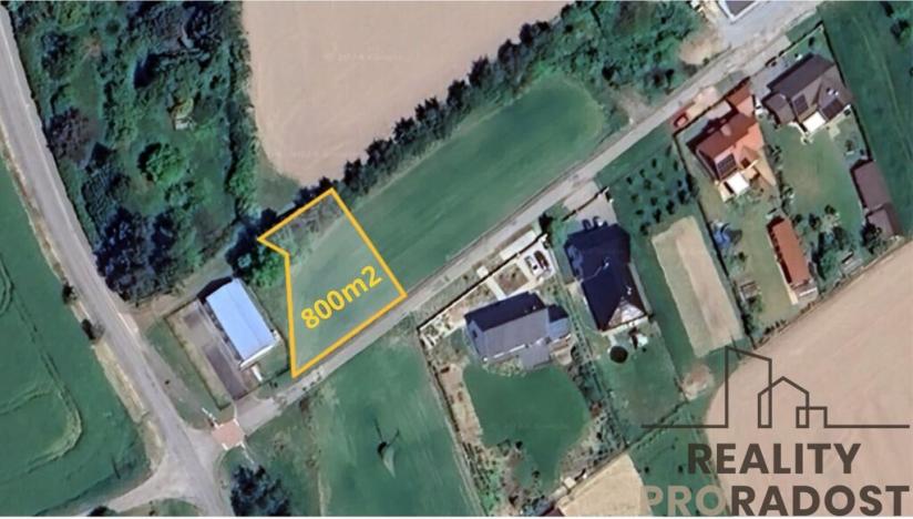 Prodej pozemku pro bydlení, Bohuňovice, 800 m2