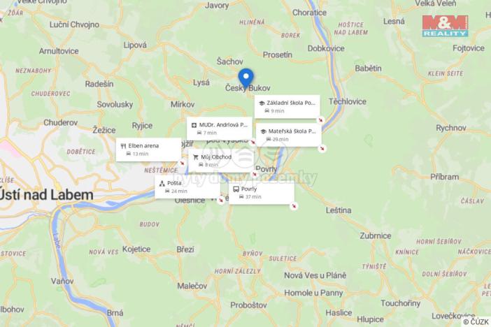 Prodej rodinného domu, Povrly, Český Bukov, 580 m2