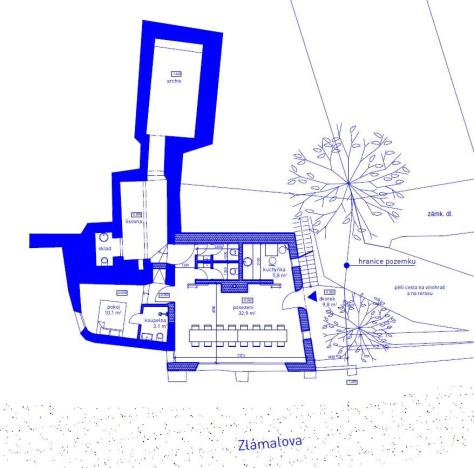 Prodej vinného sklepa, Mikulov, Zlámalova, 40 m2