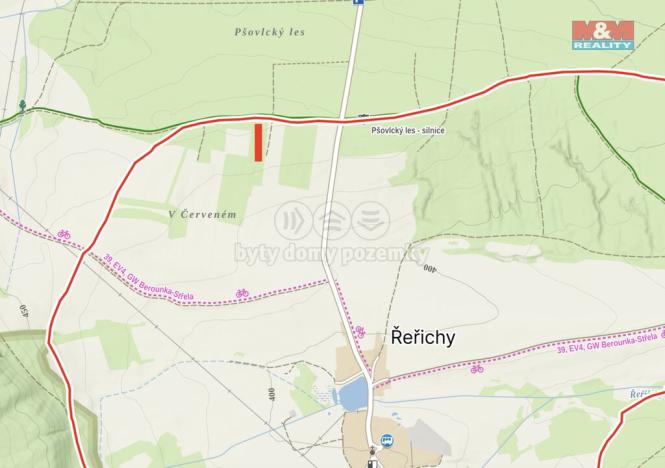 Prodej lesa, Řeřichy, 6619 m2