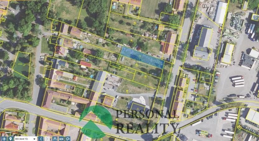 Prodej pozemku pro bydlení, Řevničov, Tyršovo náměstí, 846 m2