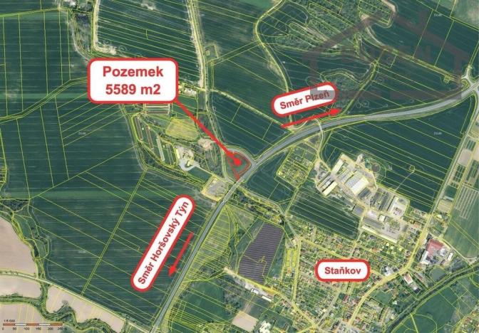 Prodej komerčního pozemku, Staňkov, 5664 m2