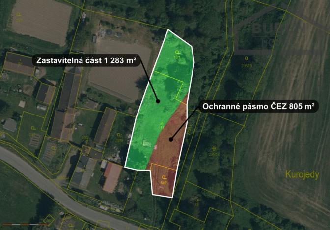 Prodej pozemku pro bydlení, Bor, 2088 m2