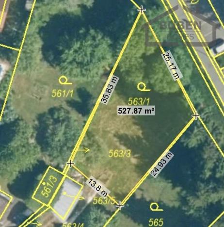 Prodej pozemku, Tachov, 533 m2