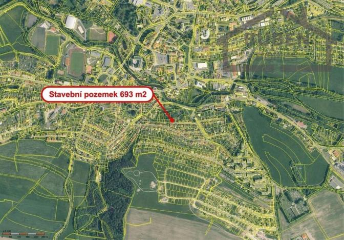 Prodej pozemku pro bydlení, Tachov, Polní, 693 m2