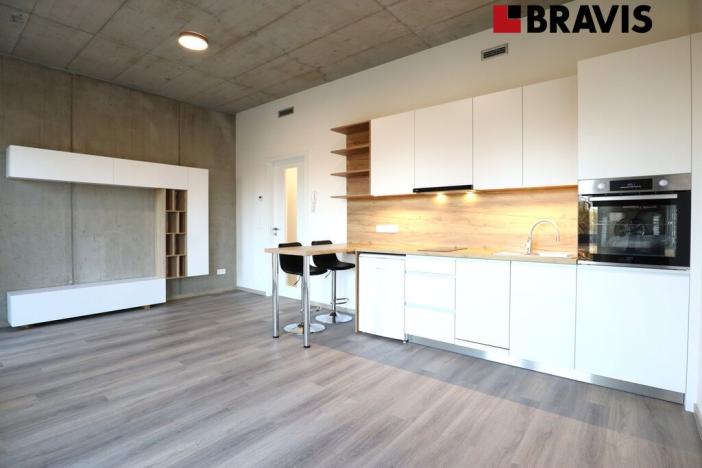 Pronájem bytu 1+kk, Brno - Horní Heršpice, Bohunická, 35 m2