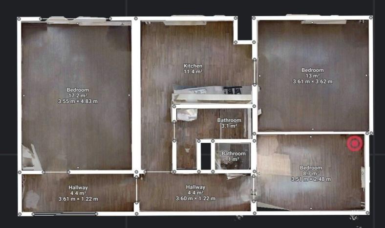 Pronájem bytu 3+1, Olomouc - Nová Ulice, Jílová, 63 m2