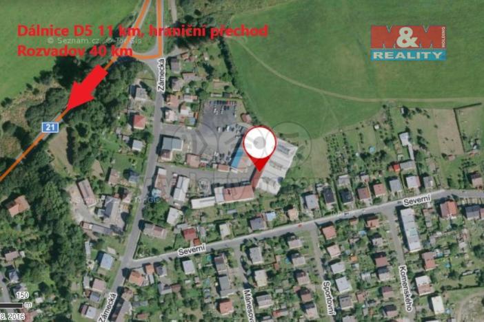 Prodej výrobních prostor, Planá, Zámecká, 2800 m2