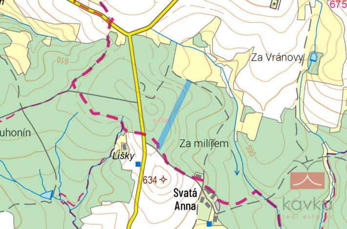 Prodej lesa, Křeč, 38985 m2