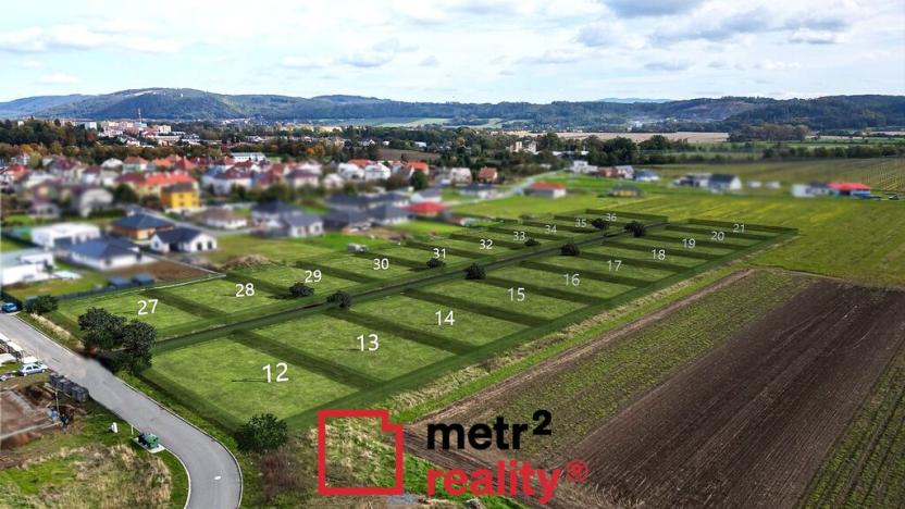 Prodej pozemku pro bydlení, Lipník nad Bečvou, Martina Zeberského, 796 m2