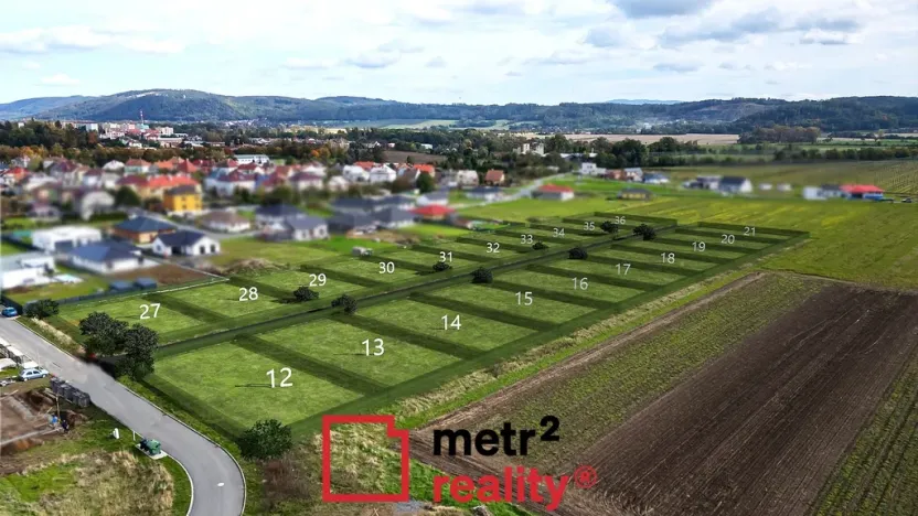 Prodej pozemku pro bydlení, Lipník nad Bečvou, Martina Zeberského, 936 m2