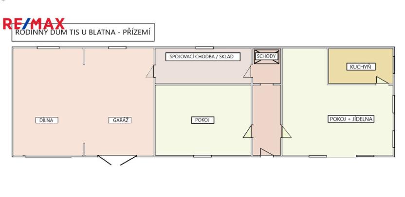 Prodej rodinného domu, Tis u Blatna, 196 m2