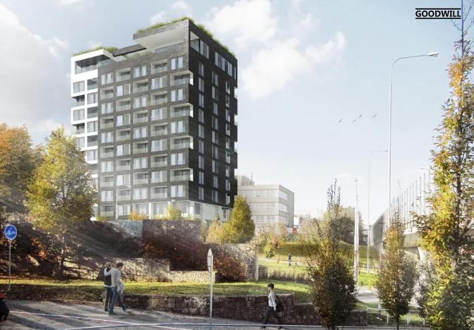 Pronájem bytu 1+kk, Brno, Královopolská, 42 m2