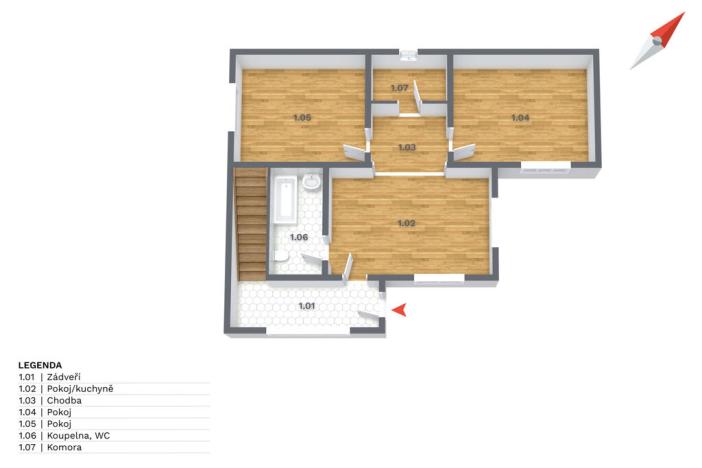 Prodej rodinného domu, Popovičky - Chomutovice, 145 m2