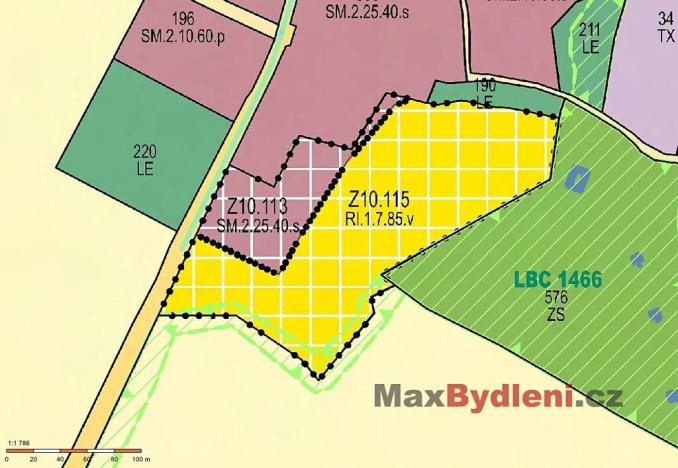 Prodej komerčního pozemku, Liberec, Tolstého, 6122 m2