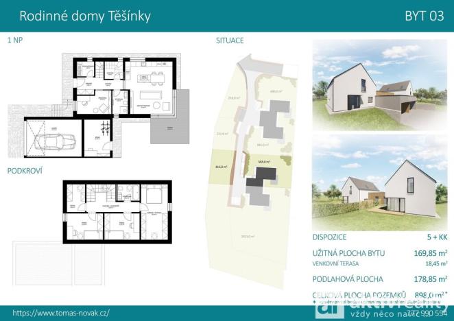 Prodej rodinného domu, Ratboř - Těšínky, 169 m2