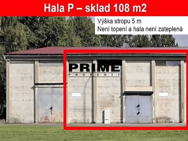 Pronájem skladu, Praha - Horní Počernice, Ve žlíbku, 108 m2