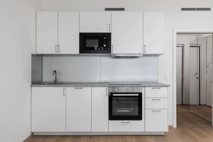 Pronájem bytu 1+kk, Praha - Hloubětín, Laponská, 34 m2