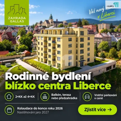 Prodej bytu 2+kk, Liberec - Liberec X-Františkov, Švermova, 88 m2