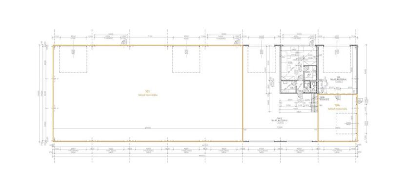 Pronájem skladu, Bystřice pod Hostýnem, 427 m2