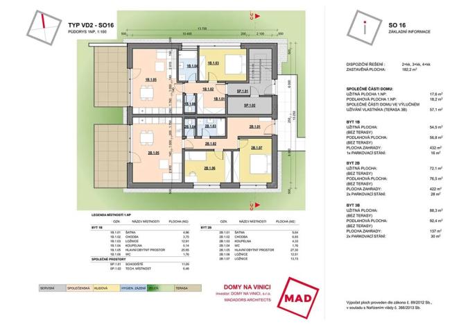 Prodej bytu 4+kk, Němčičky, 149 m2