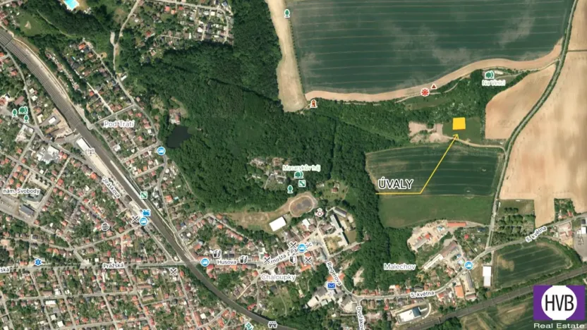 Prodej pozemku pro bydlení, Úvaly, 940 m2