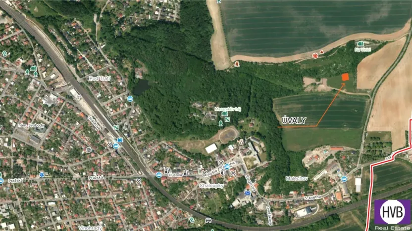 Prodej pozemku pro bydlení, Úvaly, 928 m2