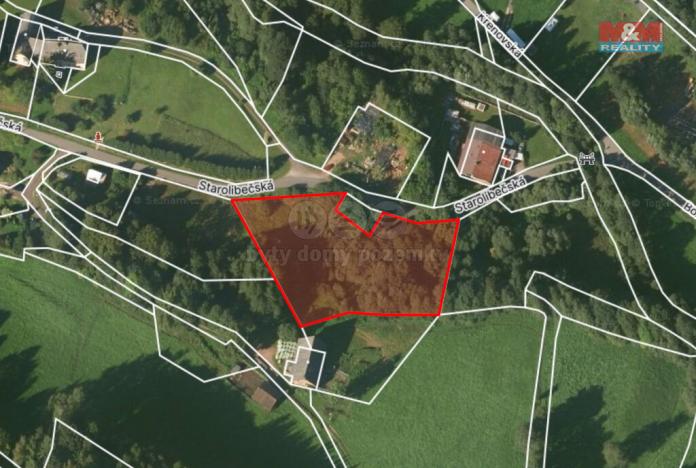 Prodej zahrady, Trutnov, 3425 m2