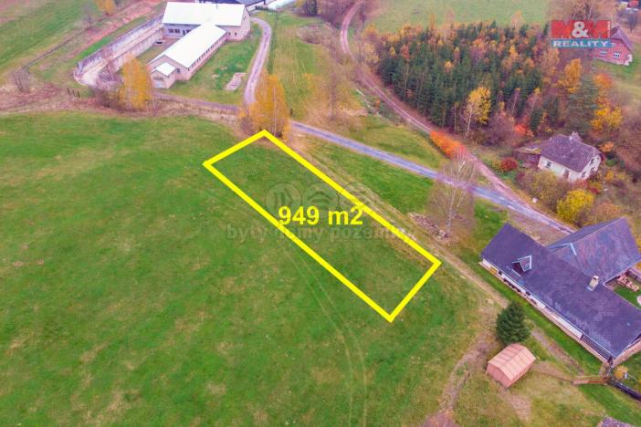 Prodej zahrady, Vidochov - Stupná, 949 m2