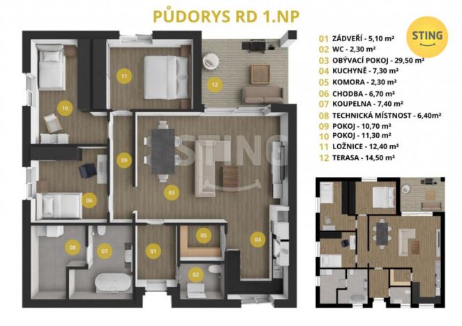 Prodej rodinného domu, Frýdek-Místek - Skalice, 147 m2