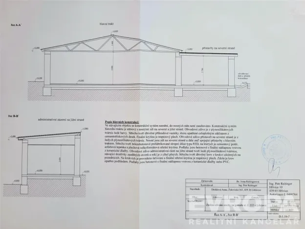 Prodej výrobních prostor, Libčeves, okres louny, 1700 m2