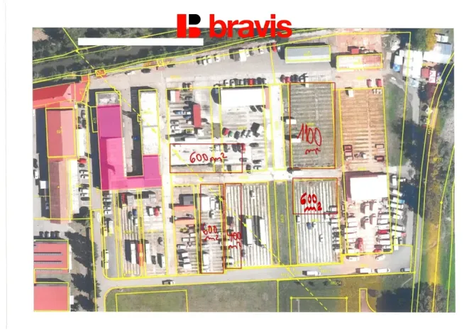 Pronájem komerčního pozemku, Brno, Staré náměstí, 1100 m2