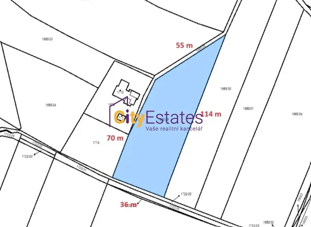 Prodej pozemku pro bydlení, Dobrovice, 3125 m2