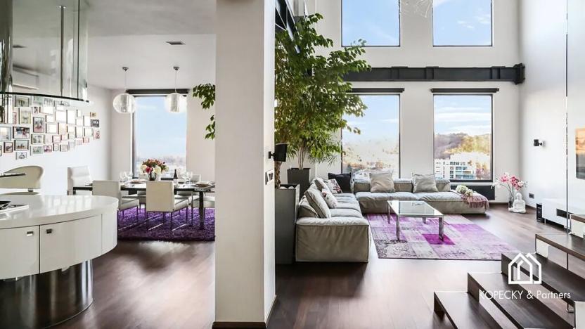 Prodej atypického bytu, Praha - Smíchov, Křížová, 428 m2