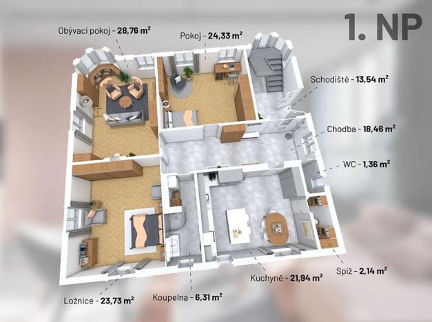 Prodej vily, Klatovy, Národních mučedníků, 530 m2