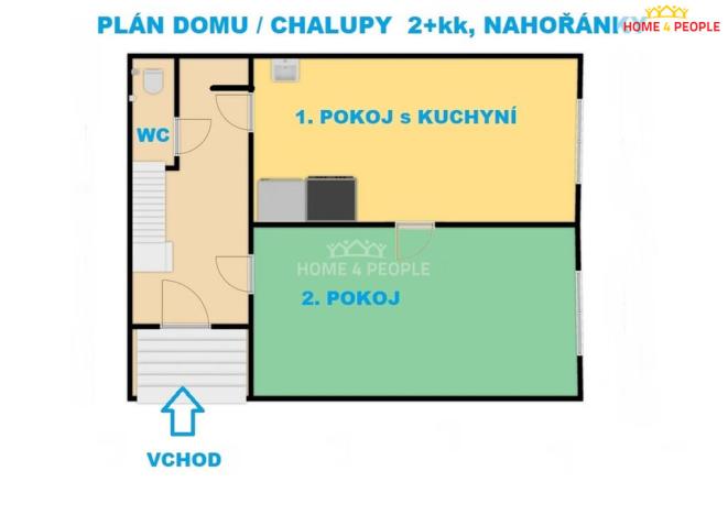 Prodej chalupy, Strašín - Nahořánky, 122 m2