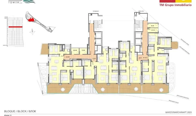 Prodej bytu 4+kk, Benidorm, Španělsko, 76 m2