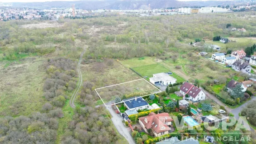Prodej pozemku pro bydlení, Praha - Lipence, Na Kyjově, 1010 m2