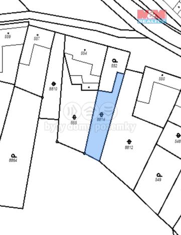 Prodej zahrady, Oleksovice, 385 m2