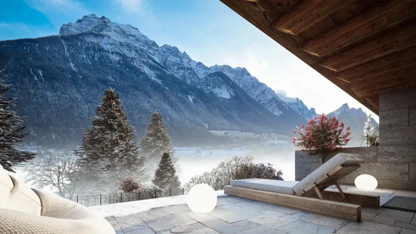 Prodej bytu 2+kk, Fulpmes, Rakousko, 40 m2