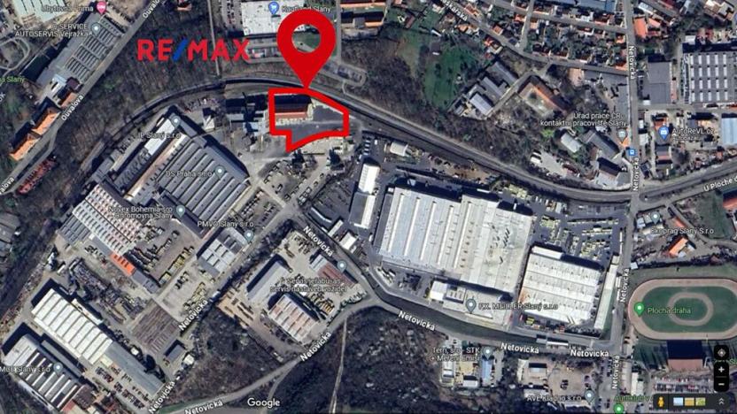 Pronájem skladu, Slaný, Netovická, 4800 m2